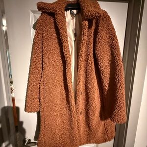 JCrew Teddy Sherpa Coat